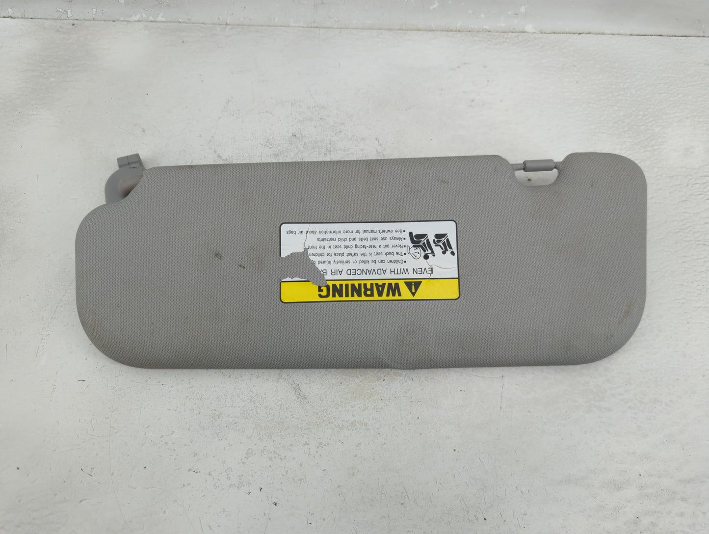 2014-2016 Hyundai Elantra Sun Visor Shade Replacement Passenger Right Mirror Fits Fits 2014 2015 2016 OEM Used Auto Parts -