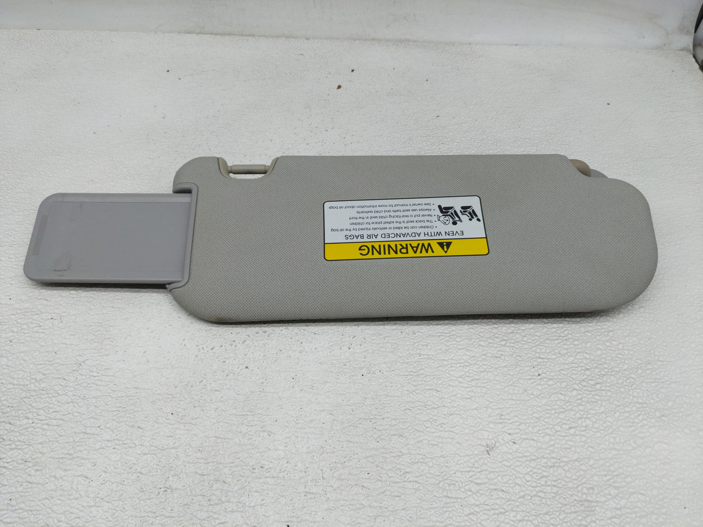 2013-2017 Hyundai Elantra Sun Visor Shade Replacement Driver Left Mirror Fits Fits 2013 2014 2015 2016 2017 OEM Used Auto Pa