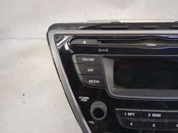2014-2016 Hyundai Elantra Radio AM FM Cd Player Receiver Replacement P/N:96170-3X156GU AM180MDANGU Fits Fits 2014 2015 2016 OEM Used Auto Parts