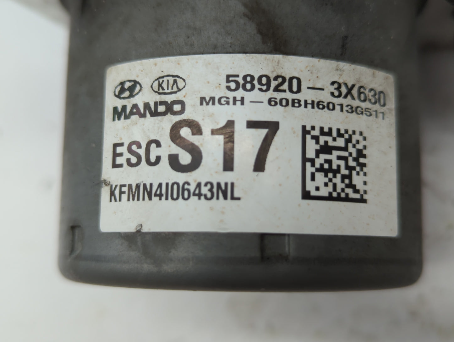 2014-2016 Hyundai Elantra ABS Pump Control Module Replacement P/N:BE6003G510 58920-3X630 Fits Fits 2014 2015 2016 OEM Used A