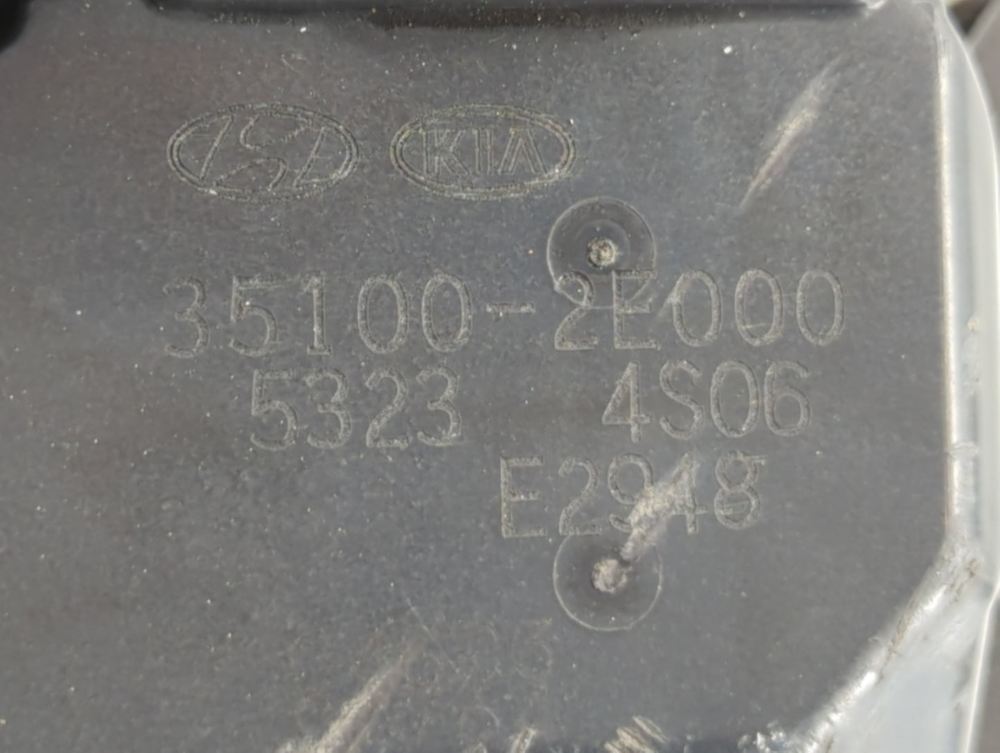 2011-2020 Hyundai Elantra Throttle Body P/N:35100-2E000 35100-2E710 Fits OEM Used Auto Parts - Oemusedautoparts1.com