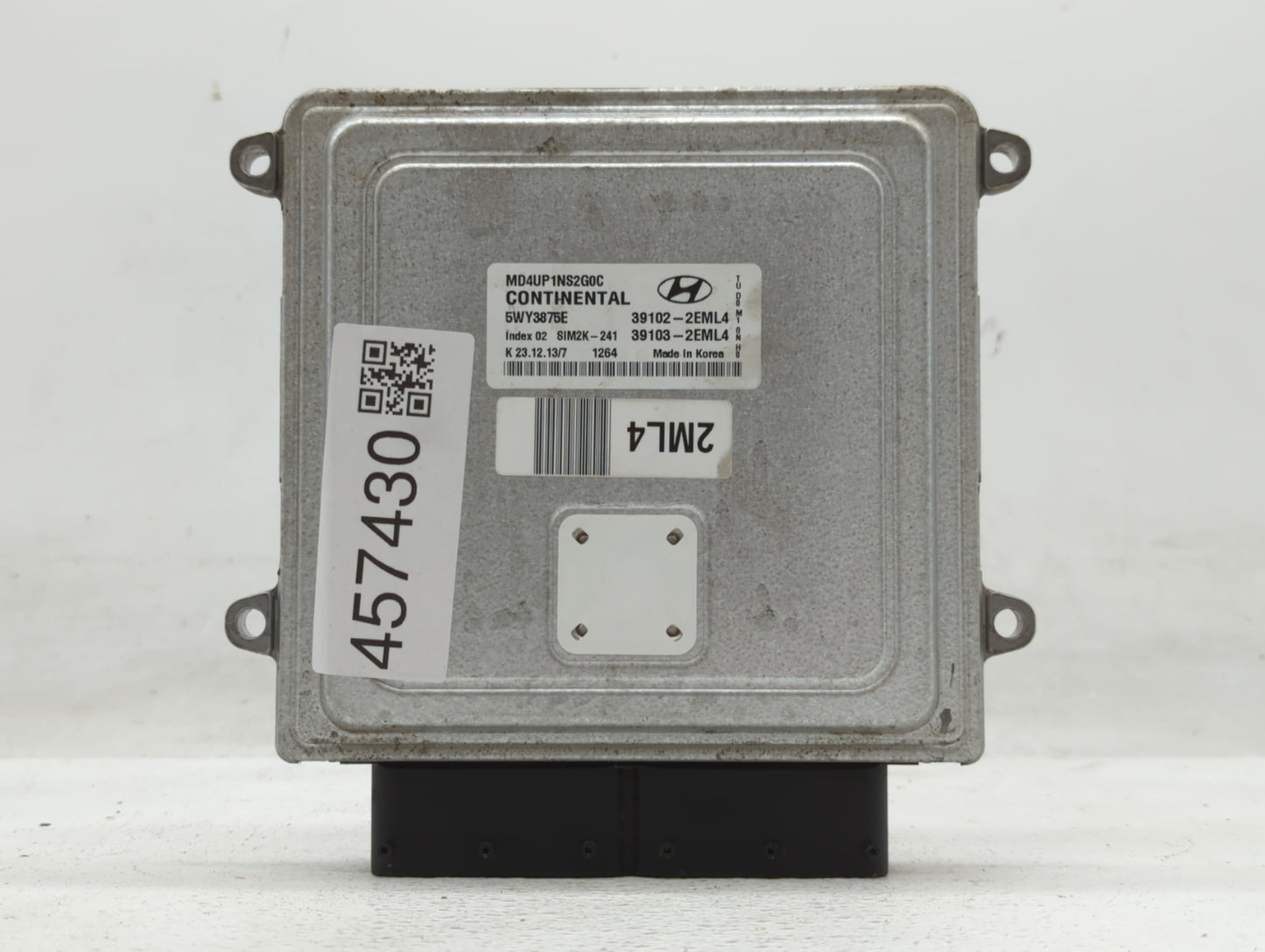 2014-2016 Hyundai Elantra PCM Engine Control Computer ECU ECM PCU OEM P/N:39102-2EML4 39101-2EML6 Fits Fits 2014 2015 2016 O