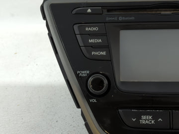 2014-2016 Hyundai Elantra Radio AM FM Cd Player Receiver Replacement P/N:96170-3X156GU Fits Fits 2014 2015 2016 OEM Used Auto Parts