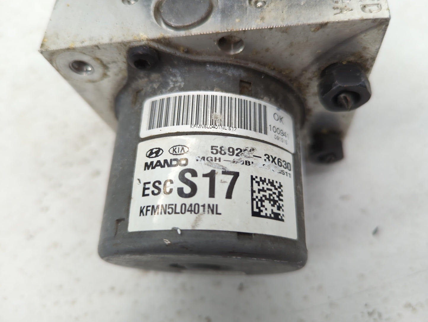 2014-2016 Hyundai Elantra ABS Pump Control Module Replacement P/N:58923-3X630 Fits Fits 2014 2015 2016 OEM Used Auto Parts -