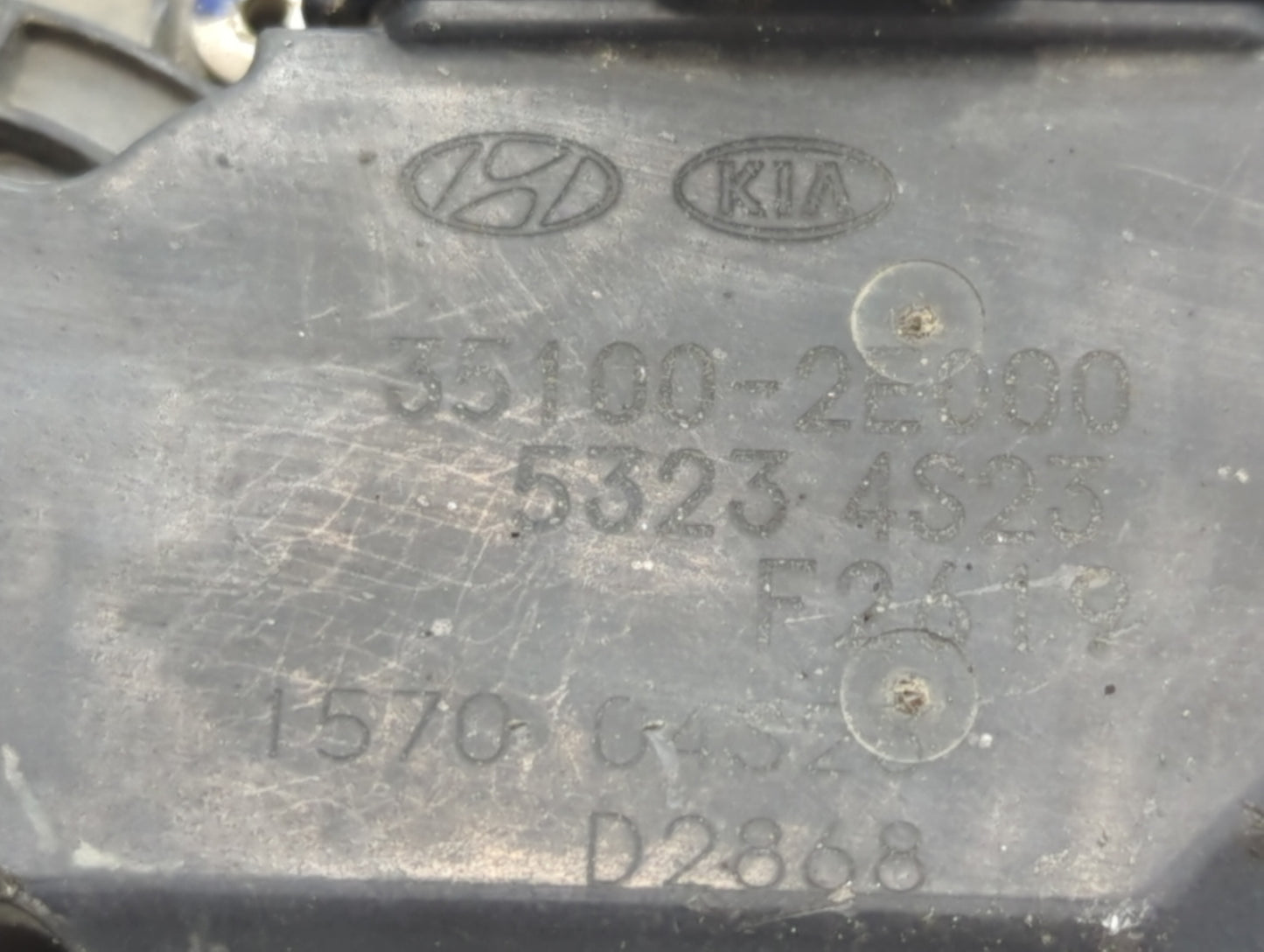 2011-2020 Hyundai Elantra Throttle Body P/N:35100-2E000 35100-2L000 Fits OEM Used Auto Parts - Oemusedautoparts1.com