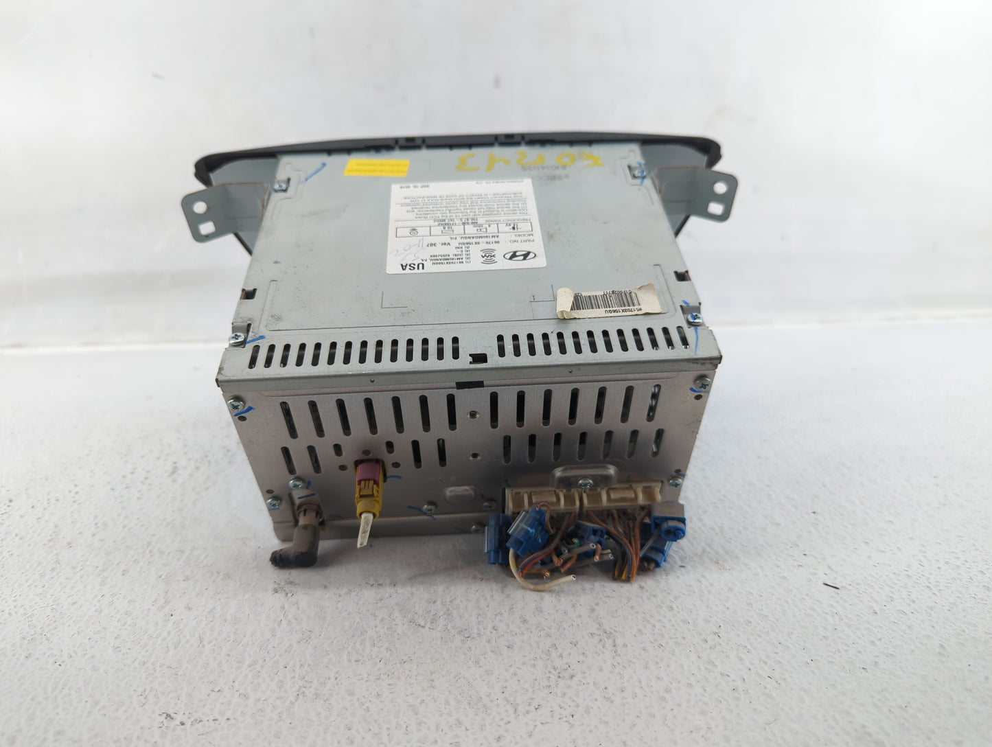 2014-2016 Hyundai Elantra Radio AM FM Cd Player Receiver Replacement P/N:96170-3X156GU 96180-3X165GU Fits Fits 2014 2015 201