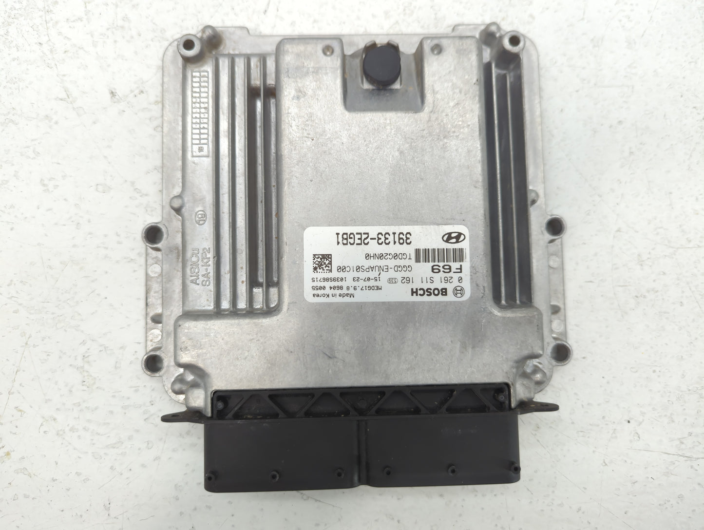 2016-2017 Hyundai Elantra PCM Engine Control Computer ECU ECM PCU OEM P/N:39133-2EGB1 Fits Fits 2016 2017 OEM Used Auto Part
