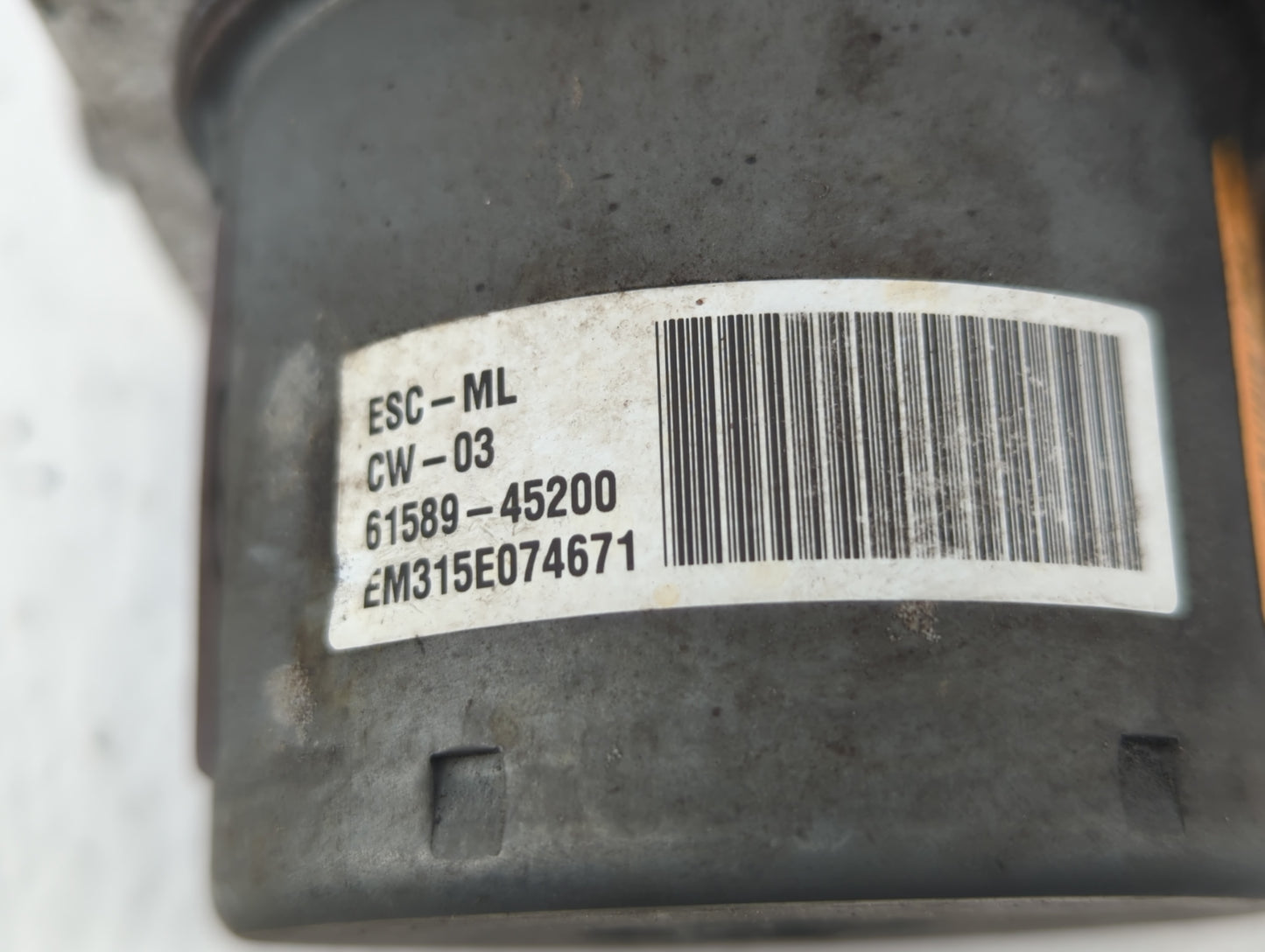 2016-2017 Hyundai Elantra ABS Pump Control Module Replacement P/N:61589-45200 Fits Fits 2016 2017 OEM Used Auto Parts - Oemu