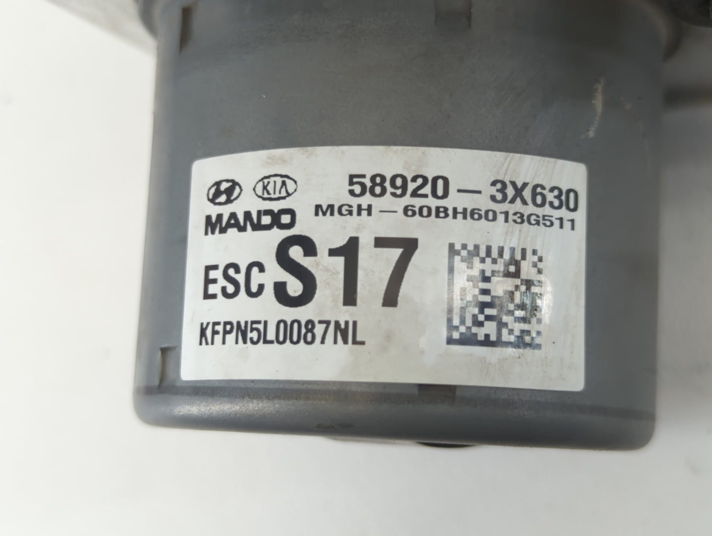 2014-2016 Hyundai Elantra ABS Pump Control Module Replacement P/N:58920-3X630 BE6003G510 Fits Fits 2014 2015 2016 OEM Used A
