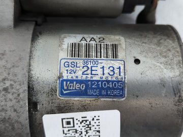 2014-2016 Hyundai Elantra Car Starter Motor Solenoid OEM P/N:1210405 36100-2E131 Fits Fits 2014 2015 2016 OEM Used Auto Parts