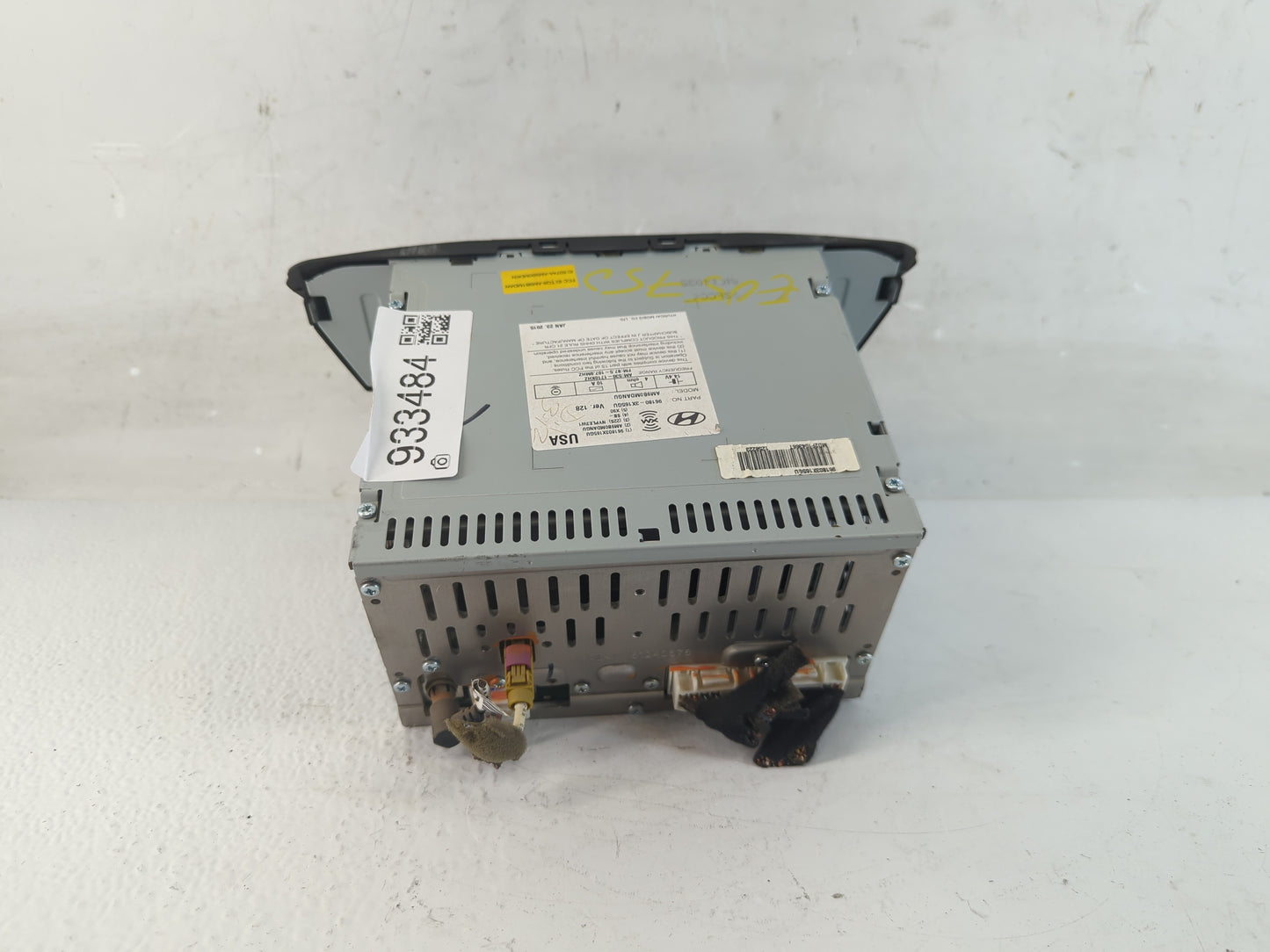 2014-2016 Hyundai Elantra Radio AM FM Cd Player Receiver Replacement P/N:96180-3X165GU Fits Fits 2014 2015 2016 OEM Used Aut