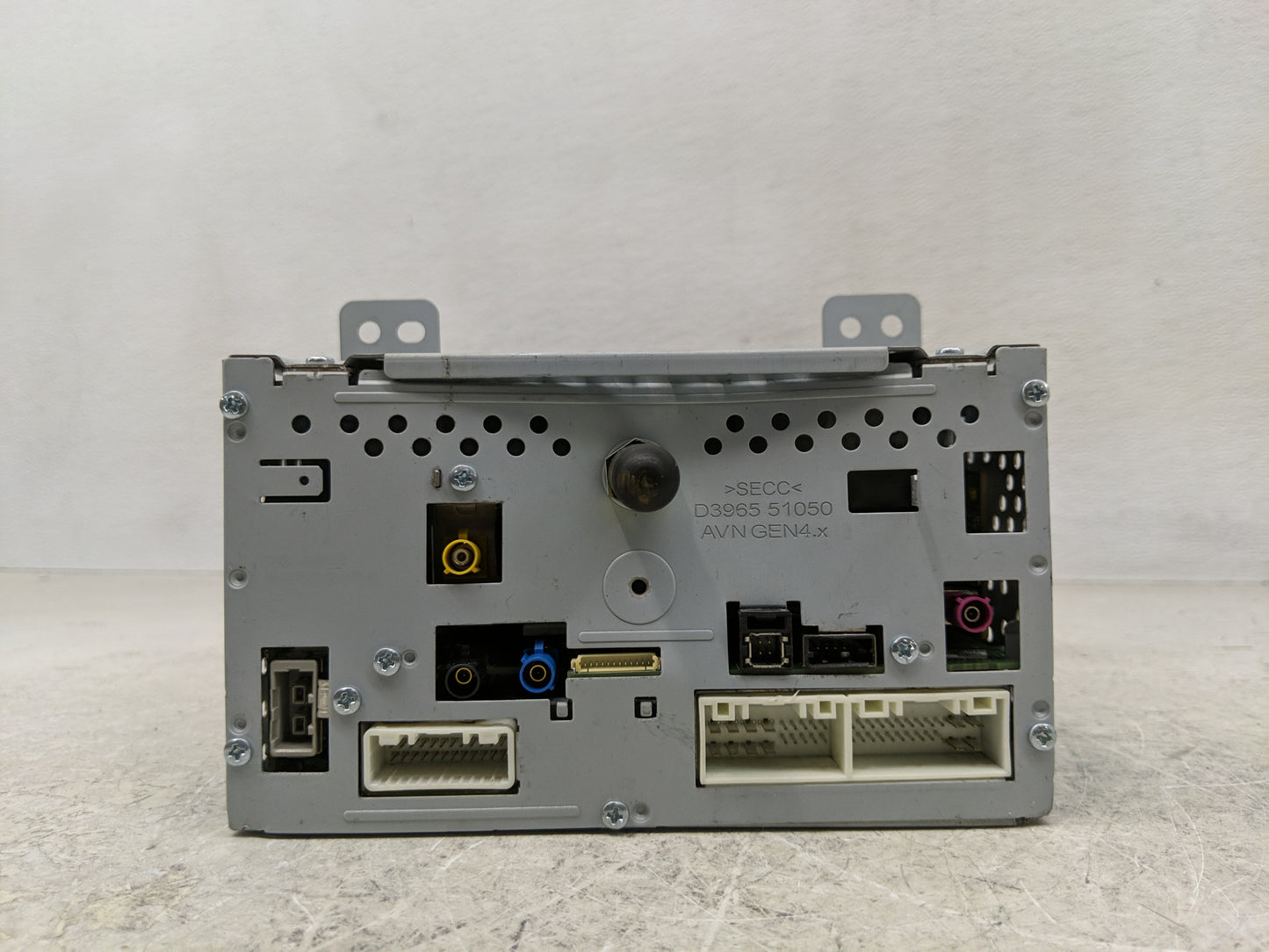 2016 Hyundai Genesis Radio AM FM Cd Player Receiver Replacement P/N:96560-B14404X Fits OEM Used Auto Parts - Oemusedautopart
