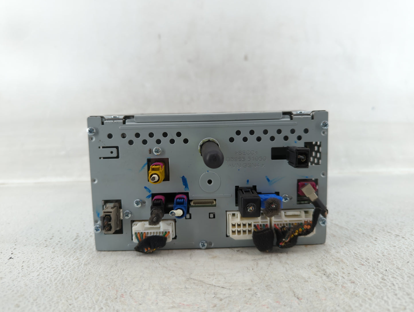 2016 Hyundai Genesis Radio AM FM Cd Player Receiver Replacement P/N:96560-B14404X Fits OEM Used Auto Parts - Oemusedautopart