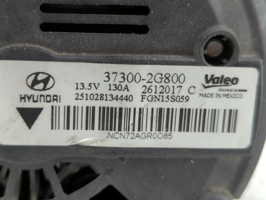 2016 Hyundai Santa Fe Alternator Replacement Generator Charging Assembly Engine OEM P/N:37300-2G800 37300-2G900 Fits OEM Used Auto Parts