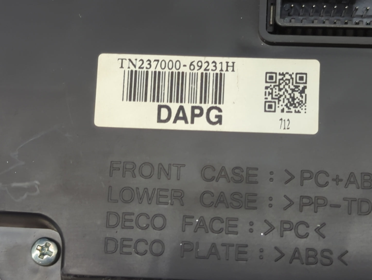 2015-2017 Hyundai Sonata Climate Control Module Temperature AC/Heater Replacement Fits Fits 2015 2016 2017 OEM Used Auto Par