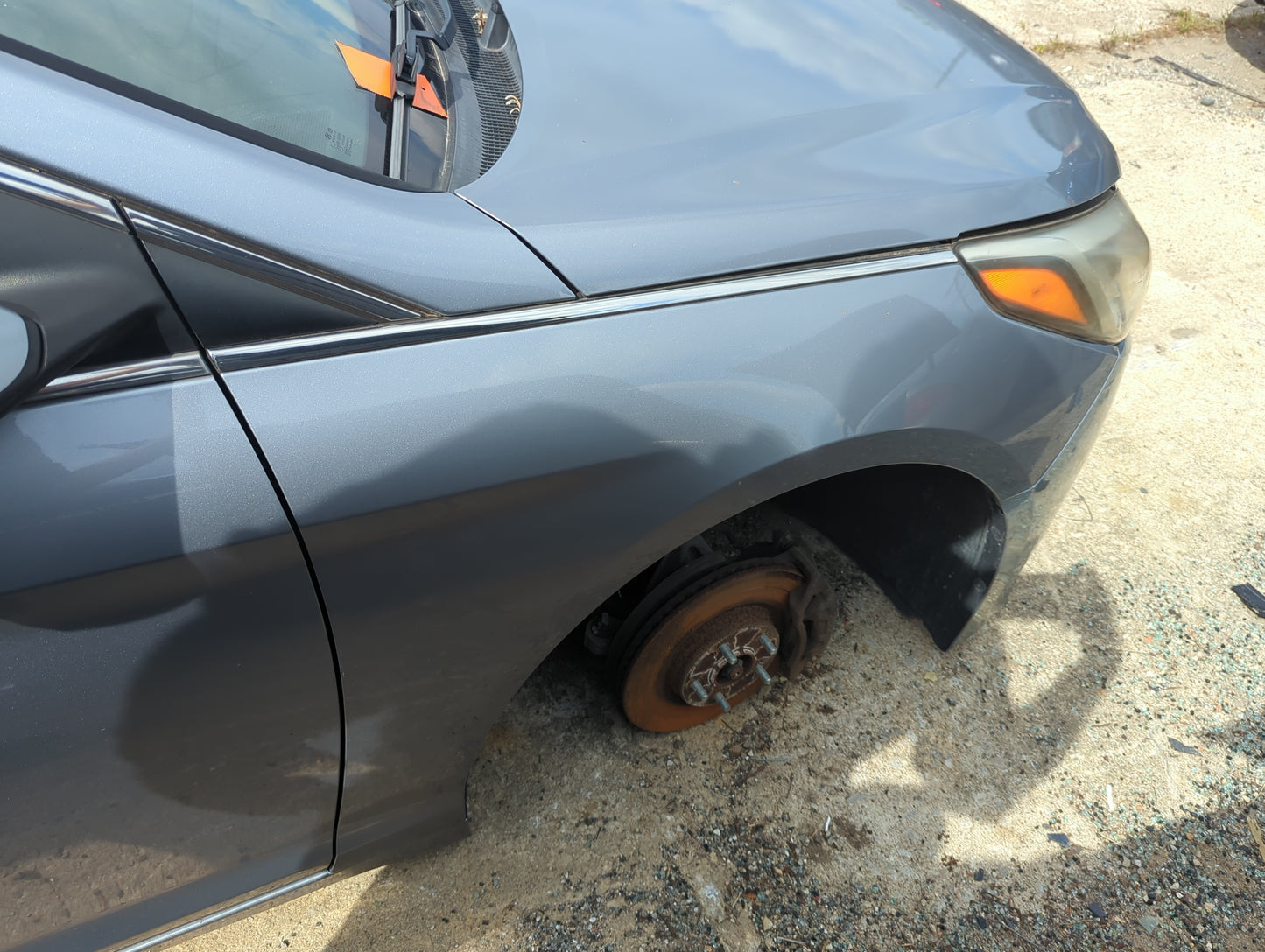 2015-2017 Hyundai Sonata Passenger Fender - Oemusedautoparts1.com