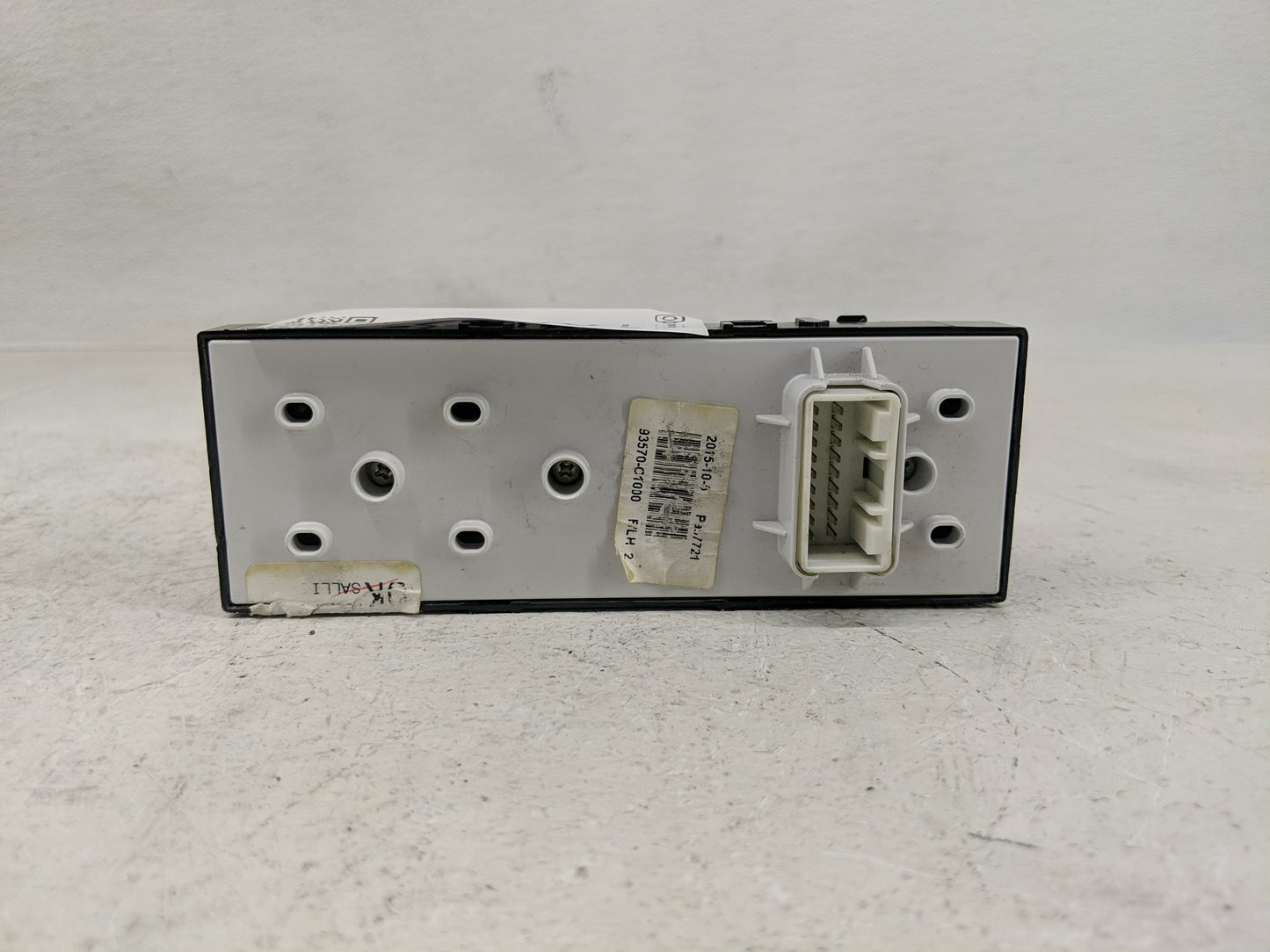 2015-2019 Hyundai Sonata Master Power Window Switch Replacement Driver Side Left P/N:93570-C1000 Fits OEM Used Auto Parts -