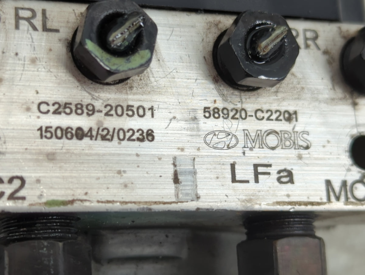 2015-2017 Hyundai Sonata Anti-Lock Brake ABS Pump Module Actuator OEM P/N:58920-C2201 C2589-20501 Fits Fits 2015 2016 2017 O