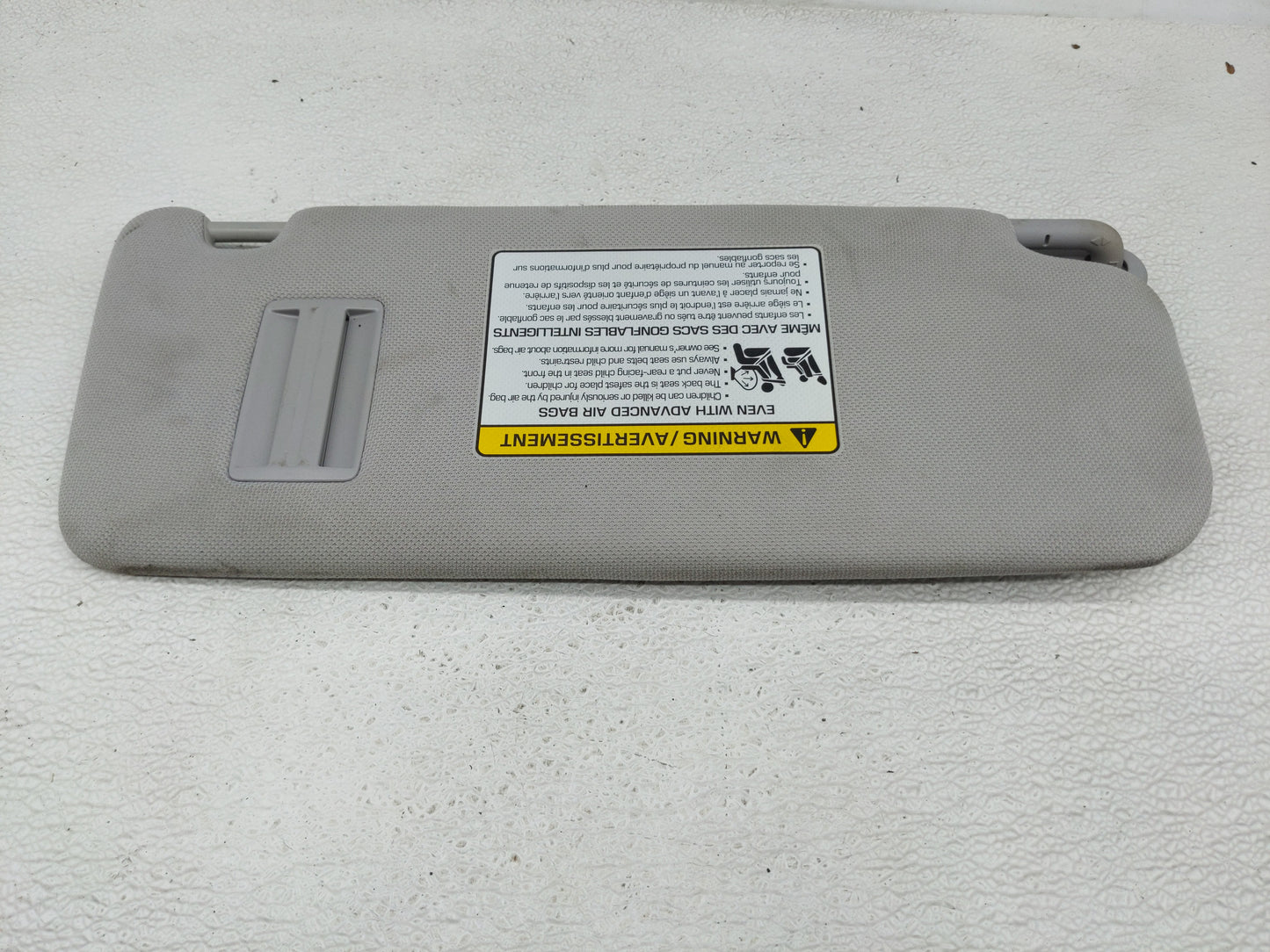 2016-2019 Hyundai Sonata Sun Visor Shade Replacement Driver Left Mirror Fits Fits 2016 2017 2018 2019 OEM Used Auto Parts -