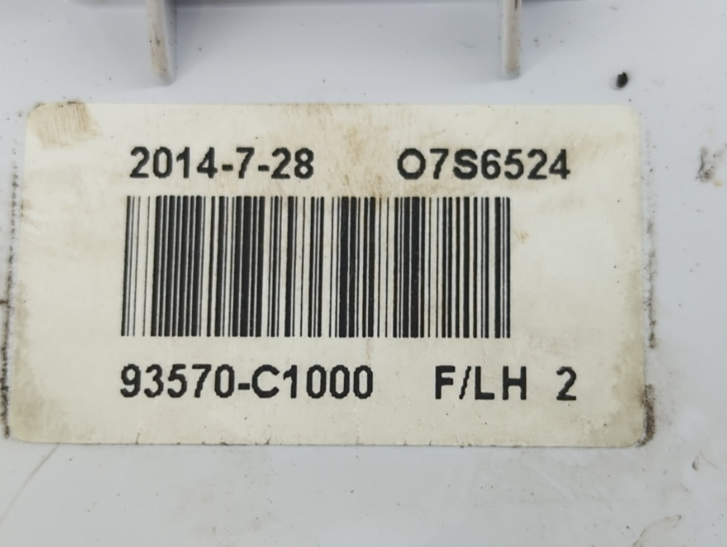 2015-2019 Hyundai Sonata Master Power Window Switch Replacement Driver Side Left P/N:93570-C1000 Fits OEM Used Auto Parts -