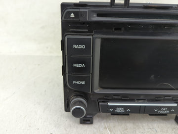 2015-2017 Hyundai Sonata Radio AM FM Cd Player Receiver Replacement P/N:96180-C21004X Fits Fits 2015 2016 2017 OEM Used Auto Parts