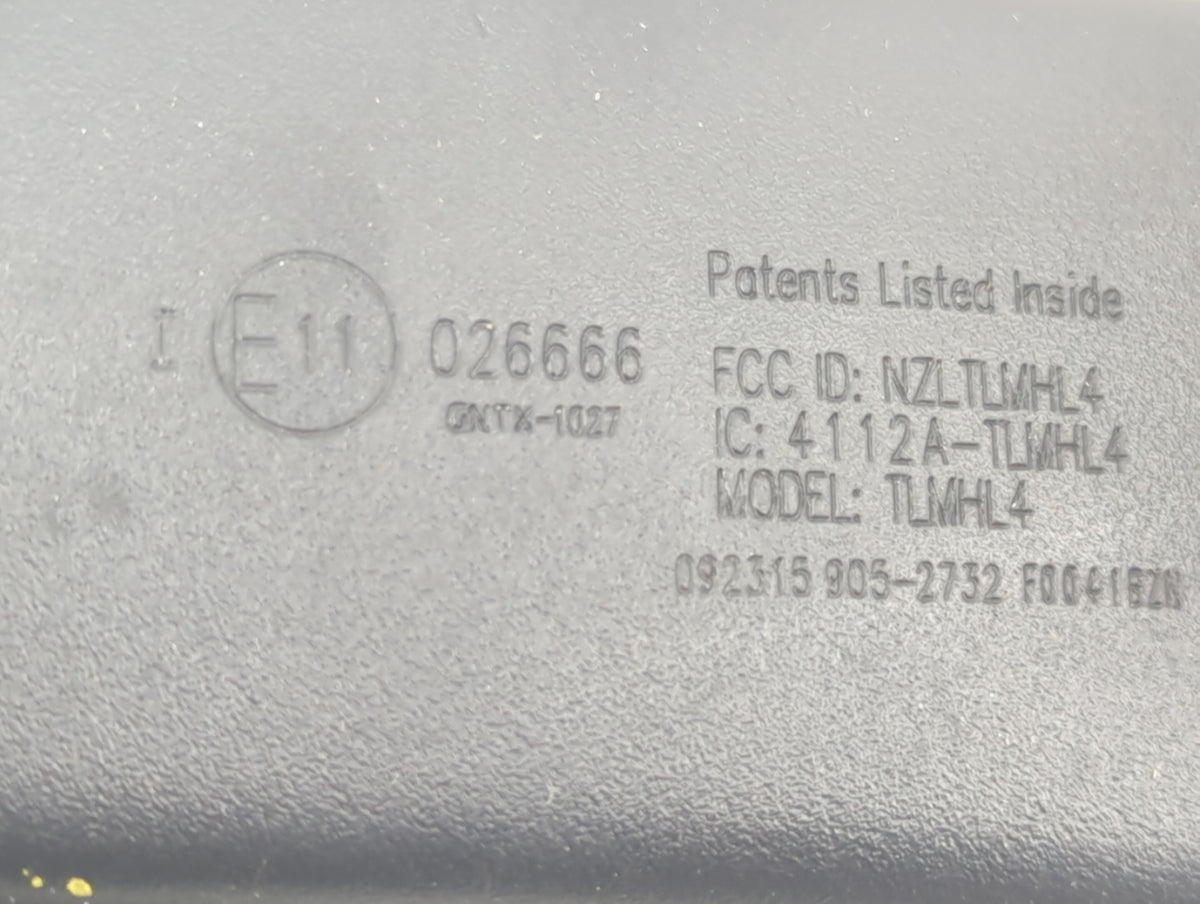 2011-2019 Hyundai Sonata Interior Rear View Mirror Replacement OEM P/N:026666 GNTX-1027 Fits OEM Used Auto Parts - Oemusedau