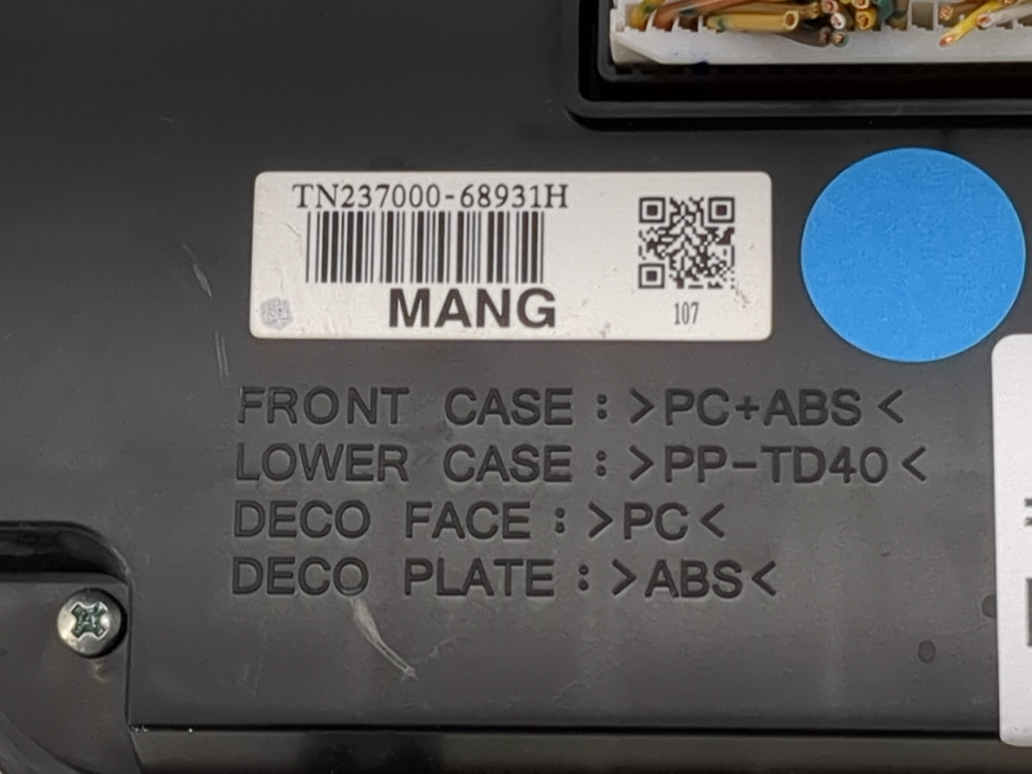 2016 Hyundai Sonata Climate Control Module Temperature AC/Heater Replacement P/N:TN237000-68931H Fits OEM Used Auto Parts -