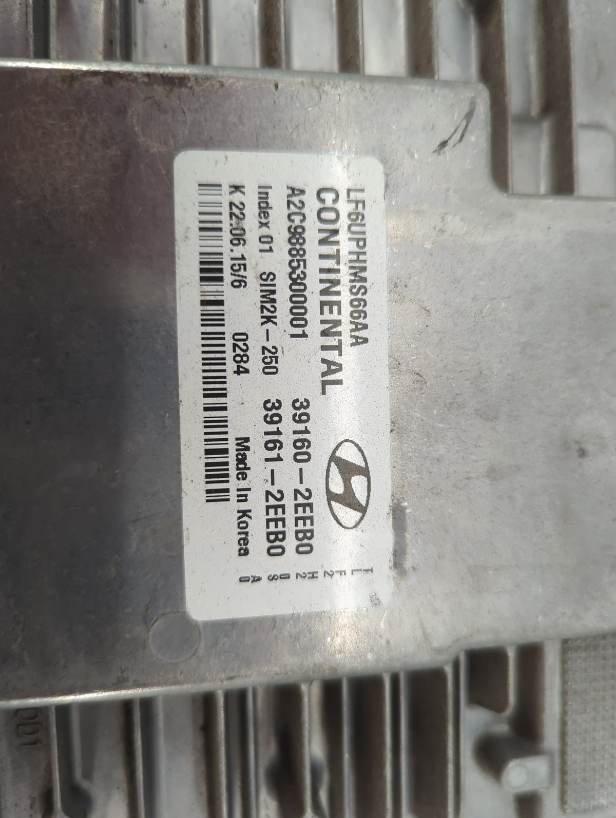 2016-2017 Hyundai Sonata PCM Engine Control Computer ECU ECM PCU OEM P/N:LF6UPHMS66AA A2C98853000001 Fits Fits 2016 2017 OEM