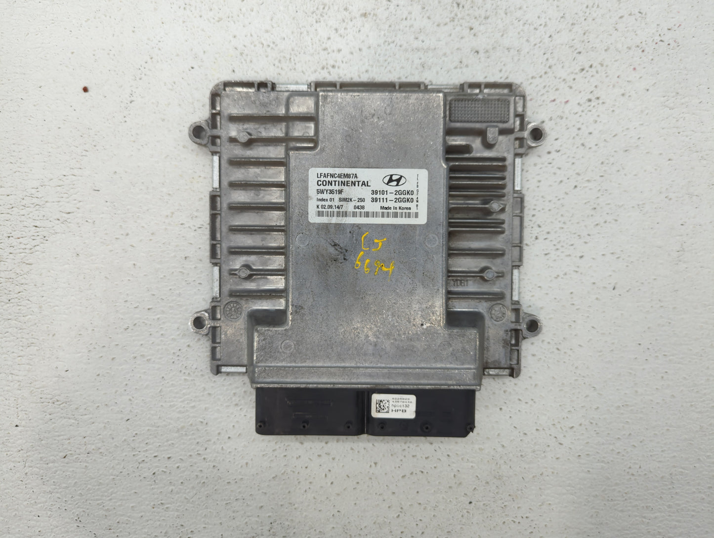 2015-2017 Hyundai Sonata PCM Engine Control Computer ECU ECM PCU OEM P/N:39101-2GGL1 39111-2GGL3 Fits Fits 2015 2016 2017 OE