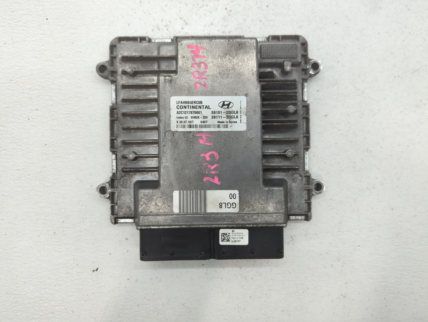 2015-2017 Hyundai Sonata PCM Engine Control Computer ECU ECM PCU OEM P/N:39111-2GGL8 39101-2GGL8 Fits Fits 2015 2016 2017 OE