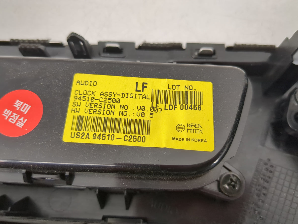 2016-2017 Hyundai Sonata Climate Control Module Temperature AC/Heater Replacement P/N:94510-C2500 US2A 94510-C2500 Fits OEM