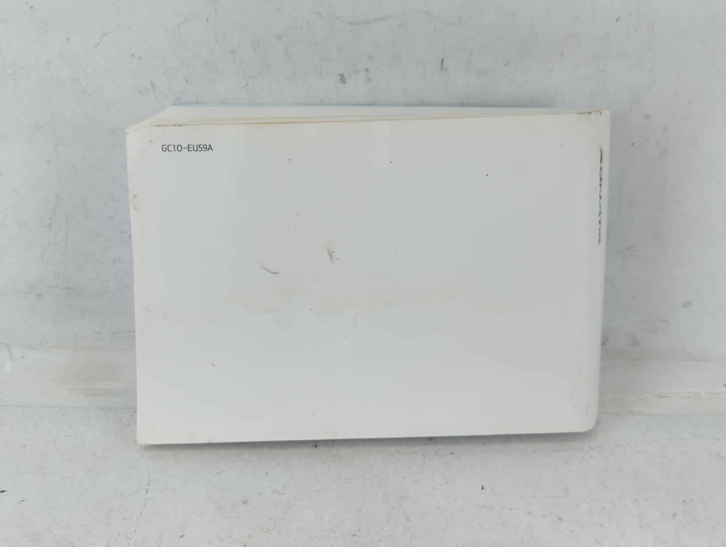 2016 Hyundai Sonata Owners Manual Book Guide P/N:GC10-EU59A OEM Used Auto Parts - Oemusedautoparts1.com