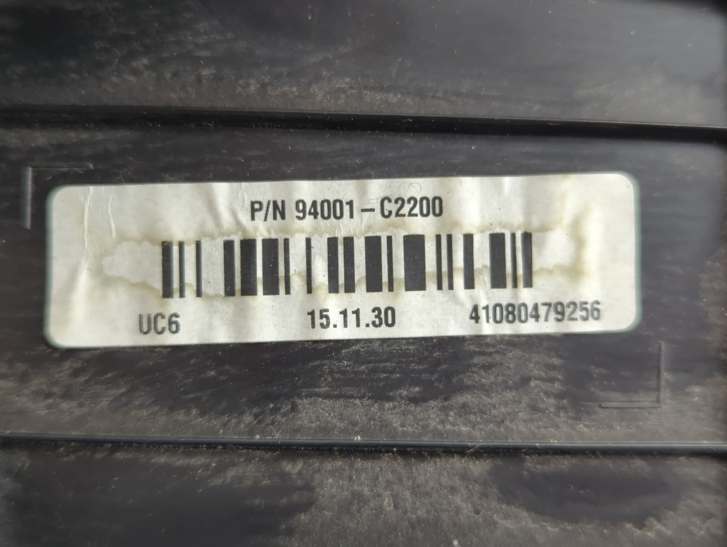 2015-2017 Hyundai Sonata Instrument Cluster Speedometer Gauges P/N:94001-C2200 Fits Fits 2015 2016 2017 OEM Used Auto Parts