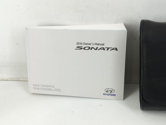 2016 Hyundai Sonata Owners Manual Book Guide P/N:GC10-EU57A OEM Used Auto Parts