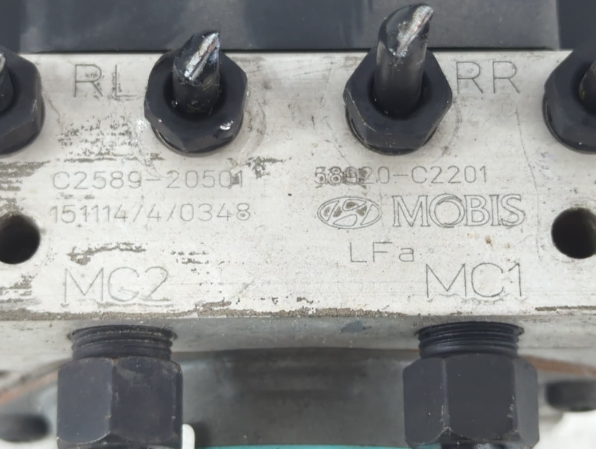 2015-2017 Hyundai Sonata Anti-Lock Brake ABS Pump Module Actuator OEM P/N:58920-C2201 Fits Fits 2015 2016 2017 OEM Used Auto