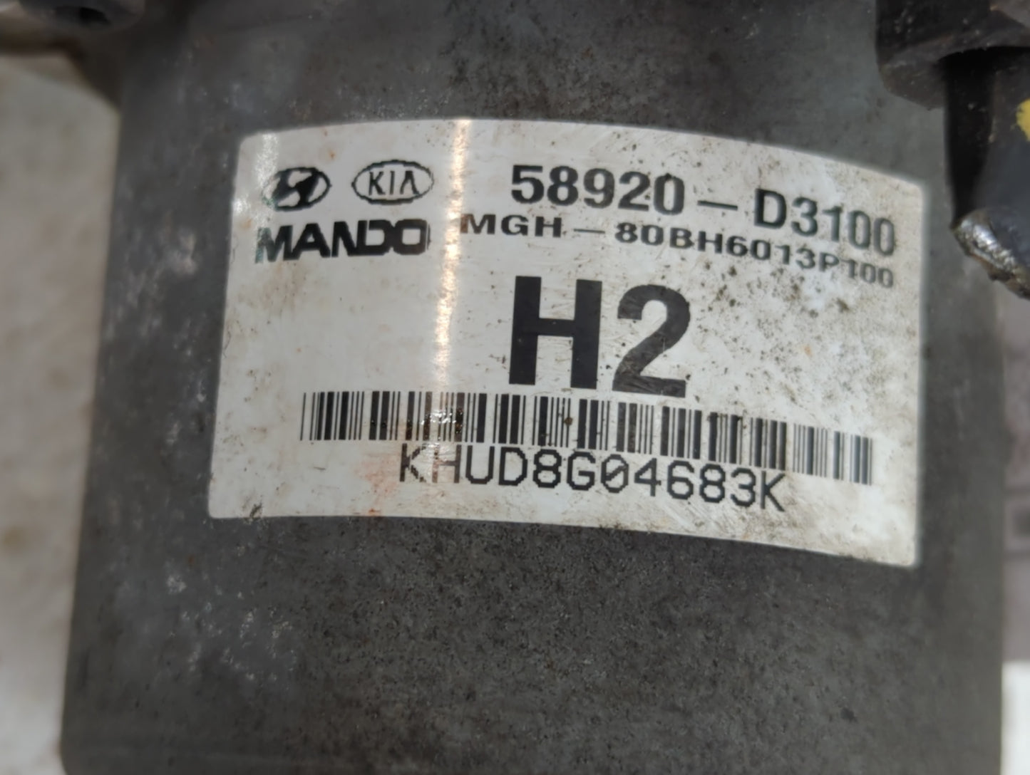 2016-2018 Hyundai Tucson ABS Pump Control Module Replacement P/N:58920-D3100 Fits Fits 2016 2017 2018 OEM Used Auto Parts -