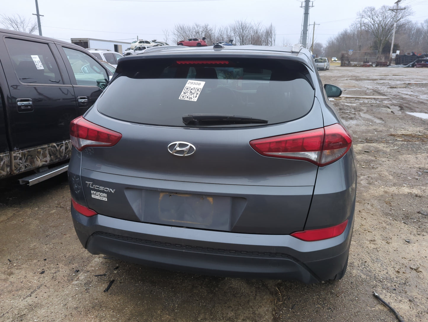 2016-2018 Hyundai Tucson Trunk/decklid/hatch/tailgate Oem - Oemusedautoparts1.com