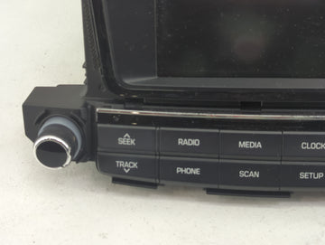 2016-2017 Hyundai Tucson Radio AM FM Cd Player Receiver Replacement P/N:96180-D31004X Fits Fits 2016 2017 OEM Used Auto Parts