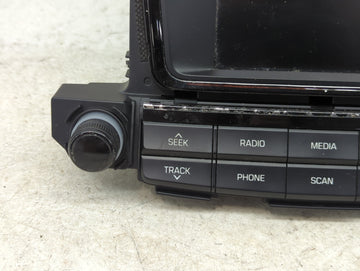 2016-2017 Hyundai Tucson Radio AM FM Cd Player Receiver Replacement P/N:96180-D31004X AC1B9D3AN Fits Fits 2016 2017 OEM Used Auto Parts