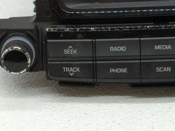 2016-2017 Hyundai Tucson Radio AM FM Cd Player Receiver Replacement P/N:96560-D33304X 96180-D31004X Fits Fits 2016 2017 OEM Used Auto Parts