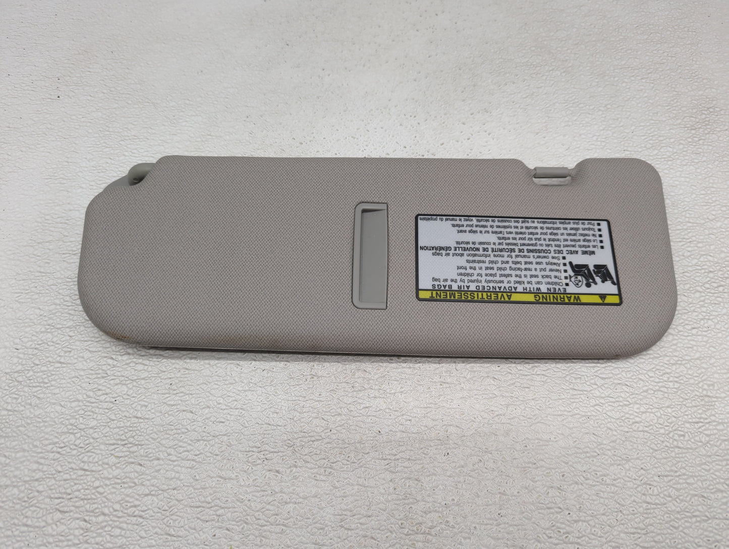 2016-2017 Hyundai Veloster Sun Visor Shade Replacement Passenger Right Mirror Fits Fits 2016 2017 OEM Used Auto Parts - Oemu