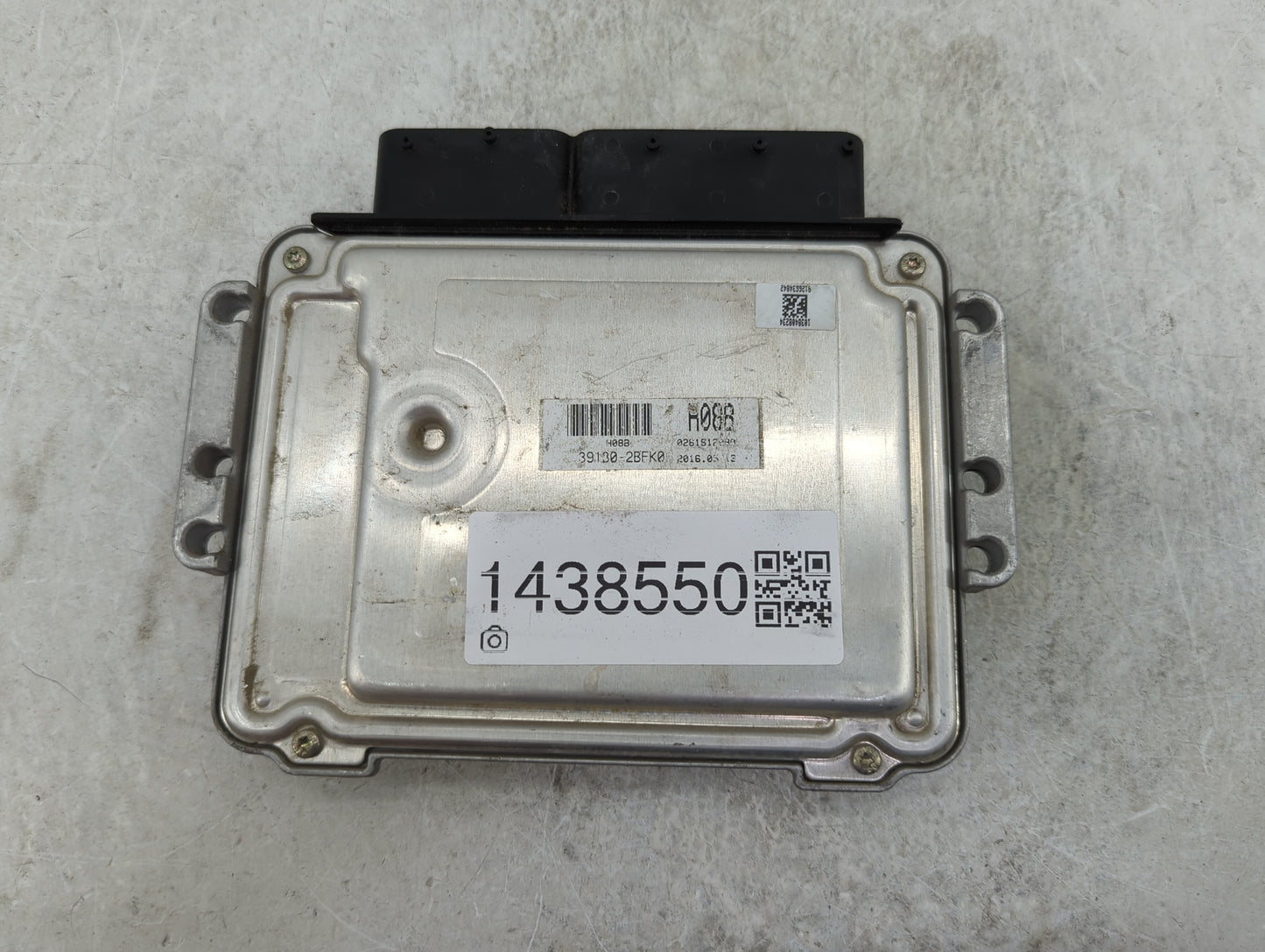 2016 Hyundai Veloster PCM Engine Control Computer ECU ECM PCU OEM P/N:39131-2BFK0 0261S12080, 39130-2BFK0 Fits OEM Used Auto