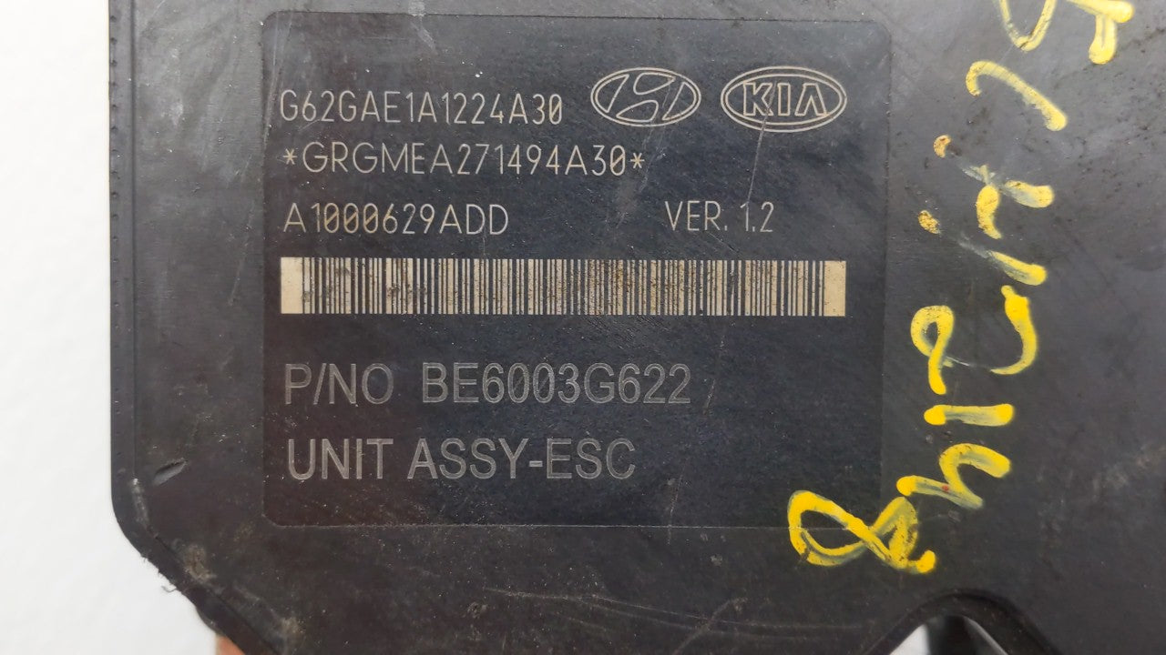 2015-2017 Hyundai Veloster ABS Pump Control Module Replacement P/N:58920-2V470 58920-2V480 Fits Fits 2015 2016 2017 OEM Used