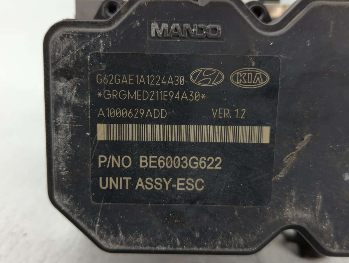 2015-2017 Hyundai Veloster Anti-Lock Brake ABS Pump Module Actuator OEM P/N:BE6003G606 58920-2V480 Fits Fits 2015 2016 2017