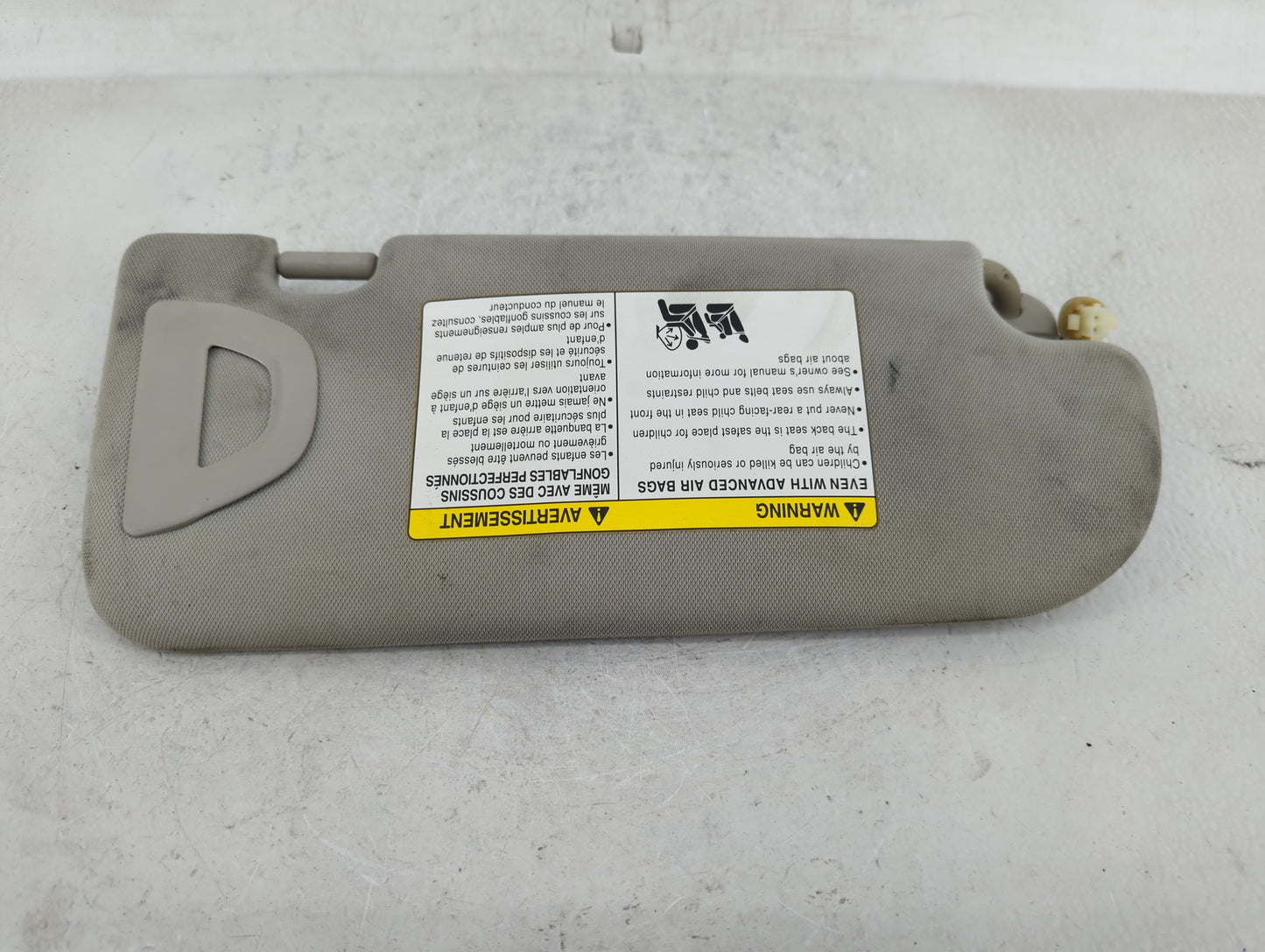 2014-2020 Infiniti Q50 Sun Visor Shade Replacement Driver Left Mirror Fits Fits 2014 2015 2016 2017 2018 2019 2020 OEM Used