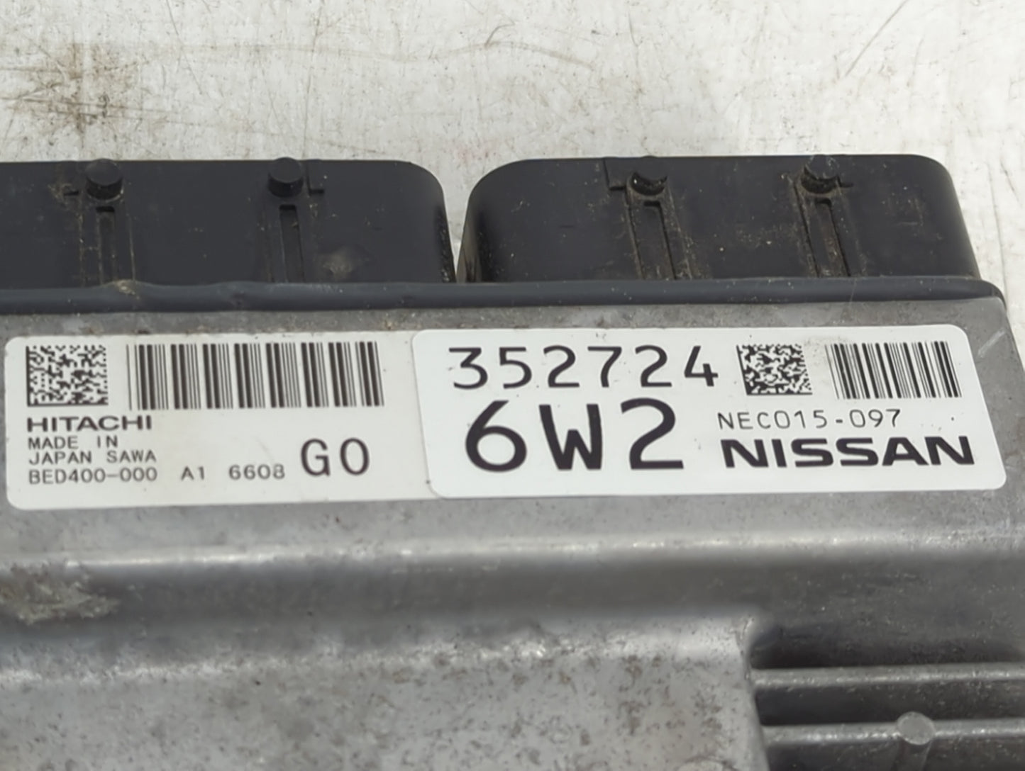 2016-2017 Infiniti Q50 PCM Engine Control Computer ECU ECM PCU OEM P/N:NEC015-097 BED400-000 Fits Fits 2016 2017 OEM Used Au