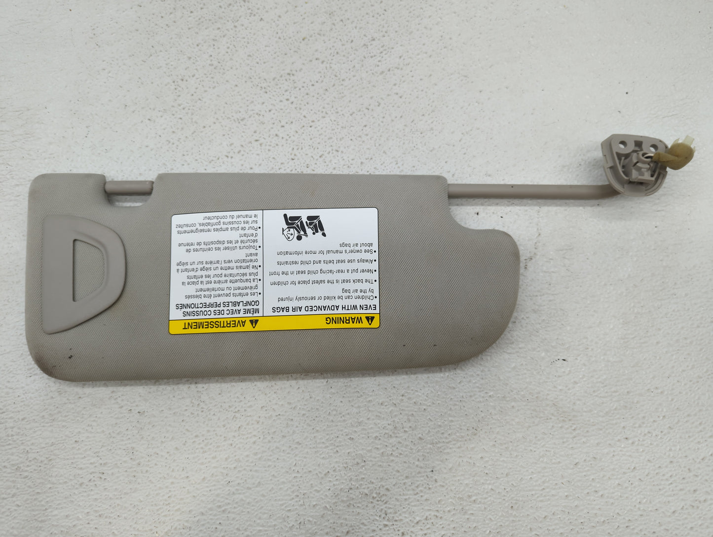 2014-2020 Infiniti Q50 Sun Visor Shade Replacement Driver Left Mirror Fits Fits 2014 2015 2016 2017 2018 2019 2020 OEM Used