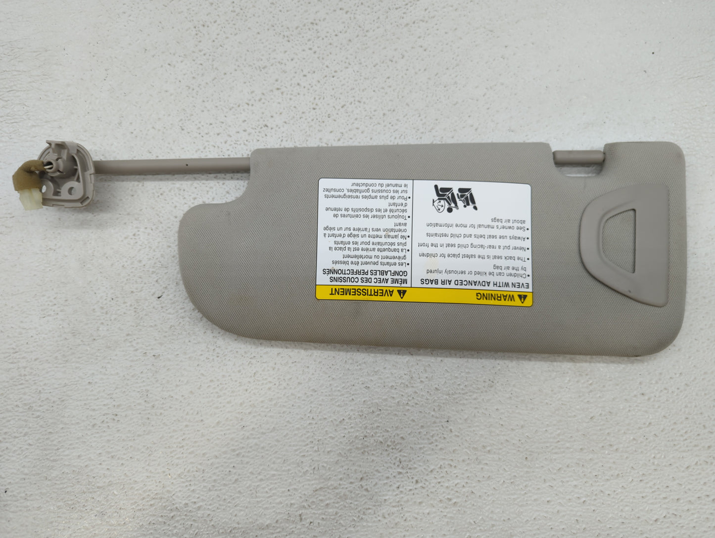 2014-2020 Infiniti Q50 Sun Visor Shade Replacement Passenger Right Mirror Fits Fits 2014 2015 2016 2017 2018 2019 2020 OEM U