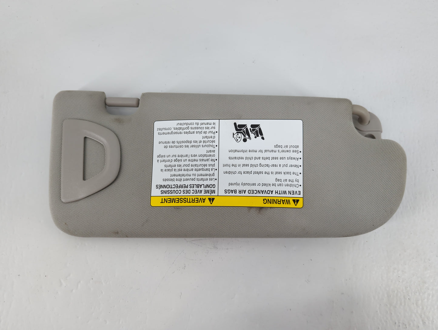 2014-2020 Infiniti Q50 Sun Visor Shade Replacement Driver Left Mirror Fits Fits 2014 2015 2016 2017 2018 2019 2020 OEM Used