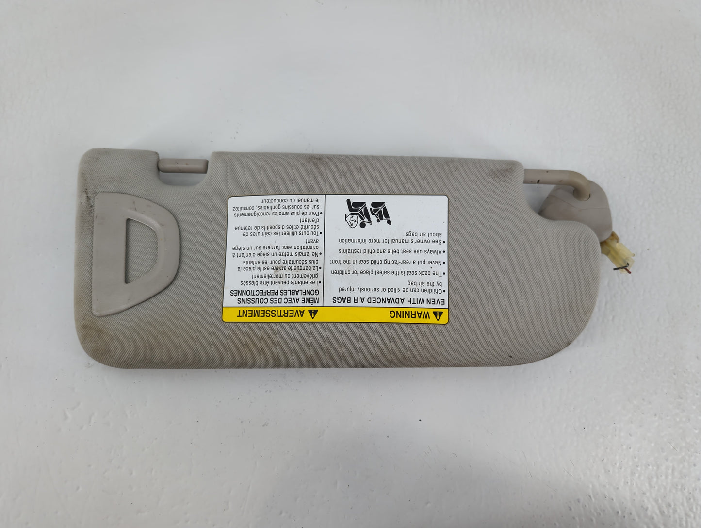 2014-2020 Infiniti Q50 Sun Visor Shade Replacement Passenger Right Mirror Fits Fits 2014 2015 2016 2017 2018 2019 2020 OEM U